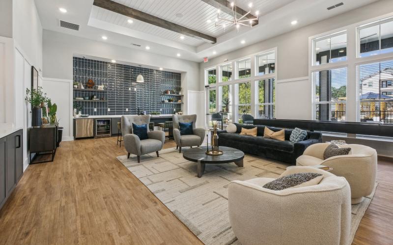 clubhouse with kitchen